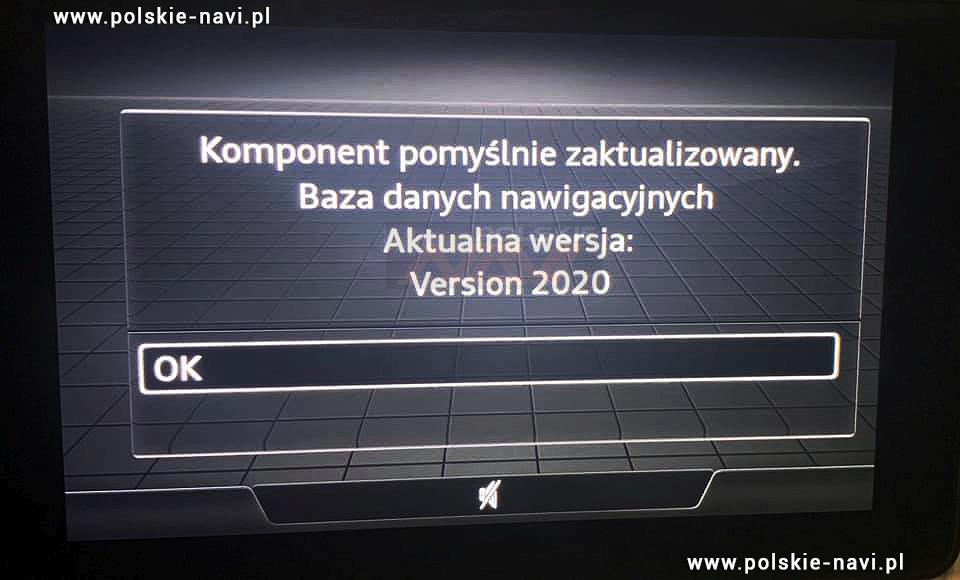Audi MIB 1,2 Tłumaczenie nawigacji - Polskie menu